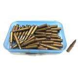 Lot, 7mm cartridges, marked 60+ rounds