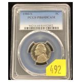 1980-S nickel, PCGS slab certified Proof 69