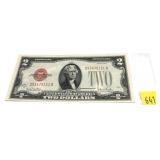 $2 United States star note, series of 1928G