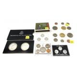 Lot, coin sets, 6 pcs.