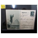 Germany 3rd Reich 1937 postcard Munich to Wien