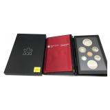 1985 Canadian double dollar Proof set