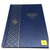 Partial set of Canadian nickels 1922-1967, 50 pcs.