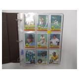 Lot, 2 Albums 1983 Topps Baseball Cards: