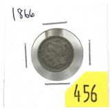 1866 3-cent nickel