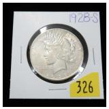 1928-S Peace dollar