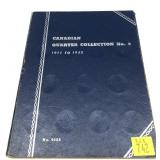 x28- Partial set of Canadian quarters 1911-1952,