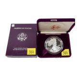 1989-S American Silver Eagle, Proof