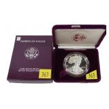 1989-S American Silver Eagle, Proof