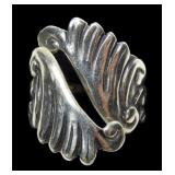 Taxco Mexican sterling silver ring, size 8,