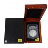 2012-S American Silver Eagle, ANACS slab