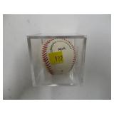 Baseball signed by Football Hall of Famer 1996,