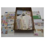 Lot, African Covers & loose stamps In glassines &