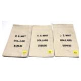 Lot, Mint bags, 3 pcs.