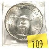 1979 Mexican 1 Troy oz. .925 silver