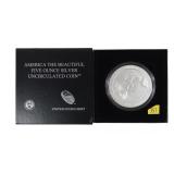 2015 America the Beautiful 5 oz. .999 silver Unc.