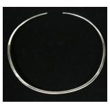 Sajen sterling silver collar necklace. 18.5 grams