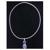 Sajen sterling silver bezel set druzy quartz and