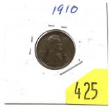 1910 Lincoln cent