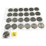 x25- Susan B. Anthony dollars, mixed dates,