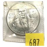 1978 Mexican 100 pesos