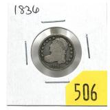 1836 Bust dime