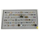 Lot, fashion rings, new, 72 pcs.