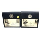 x2- Presidential commemorative sets: Truman,