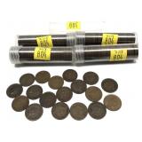 x218- Indian Head cents, mixed dates, -x218 cents,