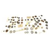 Lot, world coins, some sets, 71 pcs.