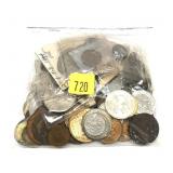Lot, world coins, 100 pcs.