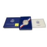 1986 Proof half dollar