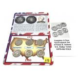 Susan B. Anthony dollar set( 1979, 1980 P-D-S)