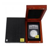 2012-S American Silver Eagle, ANACS slab certified