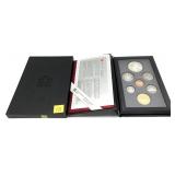 1990 Canadian double dollar Proof set