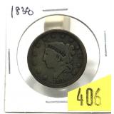 1838 U.S. Large cent