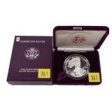 1986-S American Silver Eagle, Proof