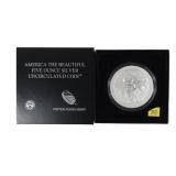 2016 America the Beautiful 5 oz. silver .999 Unc.