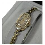 Hamilton 10K gold-filled vintage ladies wrist
