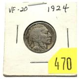 1924 Buffalo nickel