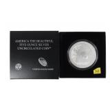 2015 America the Beautiful 5 oz. .999 silver Unc.