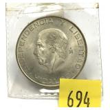 1957 Mexican 5 pesos