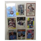 Lot, 17 Football & baseball cards, includes: