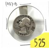 1937-D Washington quarter