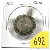 1920 Indian 4 annas