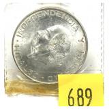 1955 Mexican 5 pesos