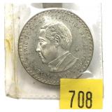 1957 Mexican 5 pesos