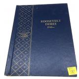 x55- Partial set of Roosevelt dimes 1946-1972,