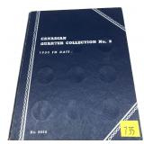 Partial set of Canadian quarters with silver,