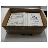 Large lot, US & Worldwide Album pages and stock